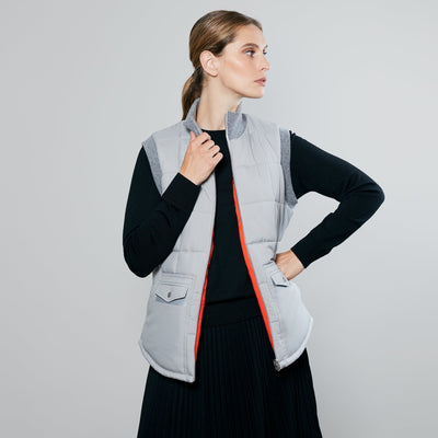 Vert Bronze Gris Clair / Orange / Col Gris Clair