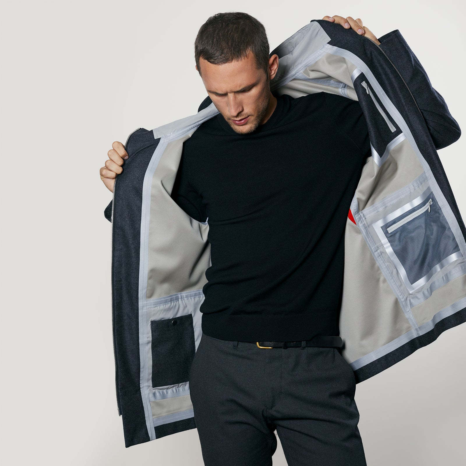 Numéro 1 Iconique - Parka Laine Homme