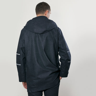 Gris Anthracite Chiné Gris Clair / Anthracite / Col Anthracite